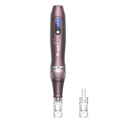 Dr. Pen A10 Professional Wireless Microneedling Pen - Includes 10 Replacement Cartridges for Skin Care