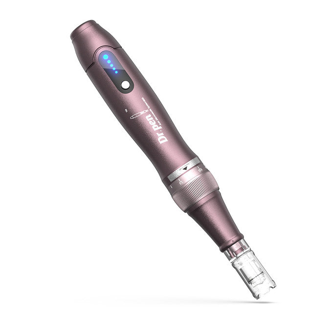 Dr. Pen A10 Professional Wireless Microneedling Pen - Includes 10 Replacement Cartridges for Skin Care