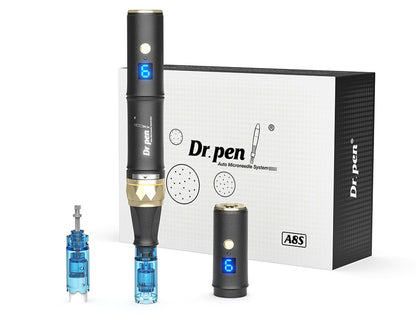 Dr. Pen A8S Ultima Pro Microneedling Pen -Giveaway 10 Replacement Cartridges