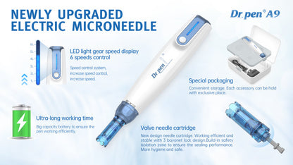 Dr. Pen A9 Ultima Pro Microneedling Pen - Advanced Tool for Professional Skin Rejuvenation